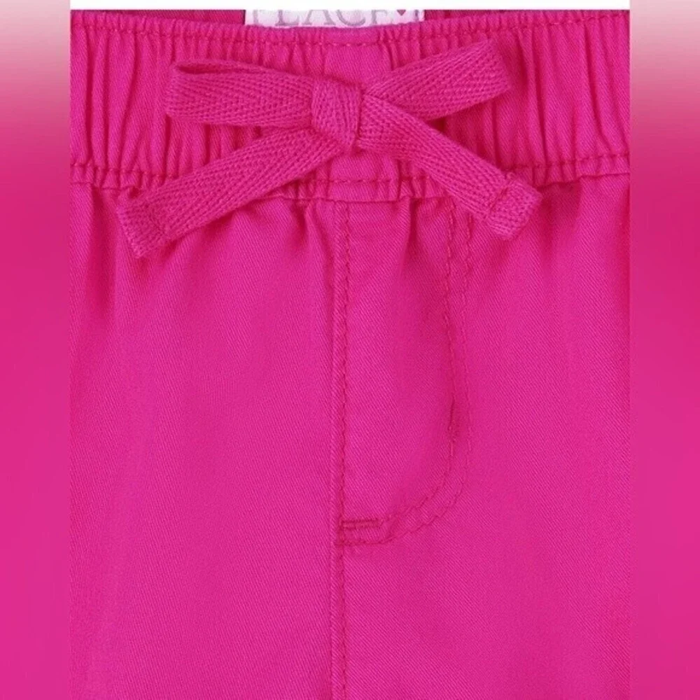 The Children's Place Single Girls Twill Pull on Shorts.